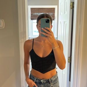 Tiger mist corset top